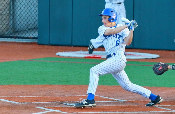 Chance Melancon singles to center field.