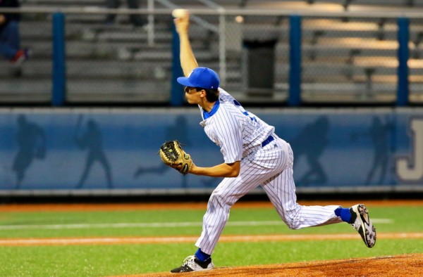 Mason Mayfield was still throwing hard in the seventh inning.