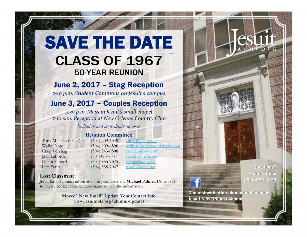 Class of 1967 - Click image to view PDF.