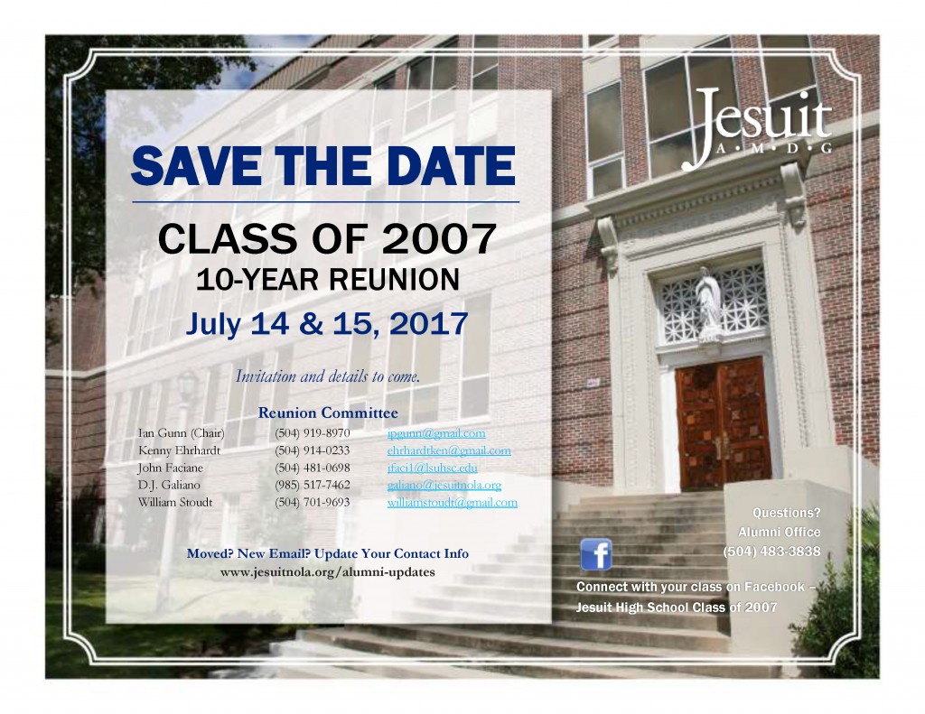 Class of 2007 - Click image to view PDF.