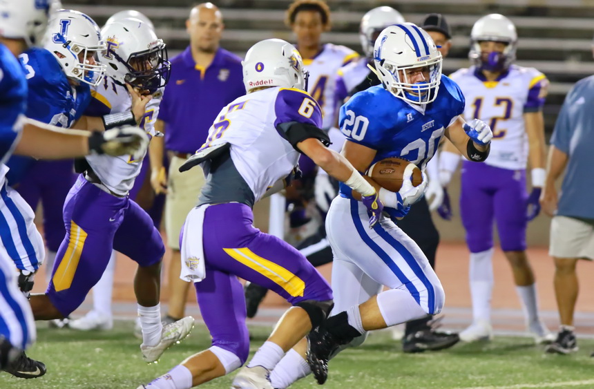 “This win was really, really big for us,” said Connor Prouet. “It was our first two-game win in a row of the season. Coach (Songy) stressed before the game that we needed to win this to have a winning record (for the 2016 season). All the seniors on the team stepped up and tried to lead as much as we could so we could get some momentum going into the playoffs.”