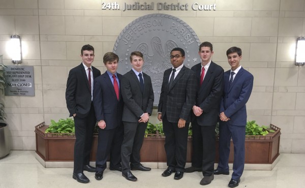 John Schmidt, Chandler Boudreaux, Gabe Wax, Donovan Reynolds, Gabe Dupuy, and Christian Lacoste