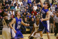 Basketball vs. Holy Cross, Jan. 25, 2014