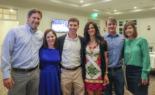 Donald and Claire Dawson, Robbie and Rachel Quintana, and Todd and Jill Galloway