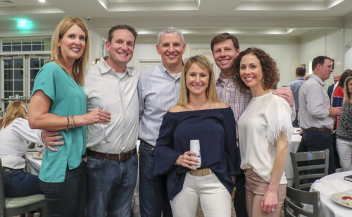 Jessica and Joe Barnett, Kelly and Amy Burke, and Nick and Julie Danna