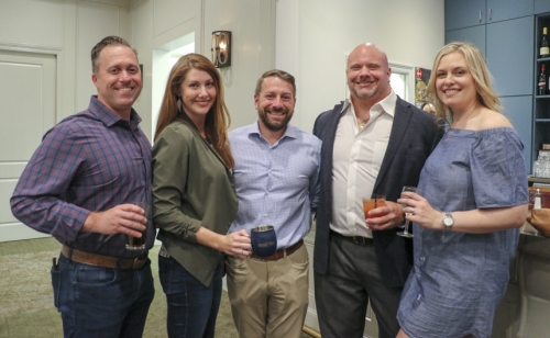 Ricardo and Jill Vita, Jeremy Dwyer, and John and Jane Delucca