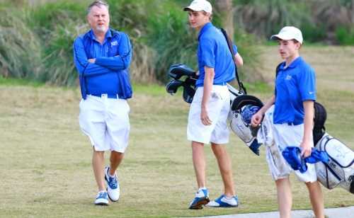 1_Coach Owen Seiler75_Sophomores Jack Vollenweider (left) and Andrew Kuebel