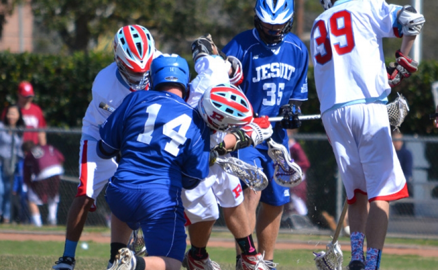 Lacrosse, Jesuit vs. Rummel, 2.2.13
