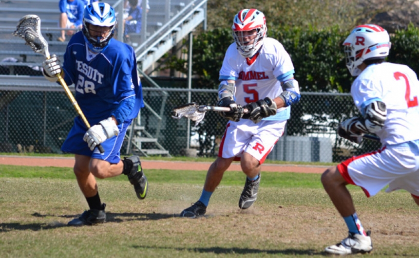 Lacrosse, Jesuit vs. Rummel, 2.2.13