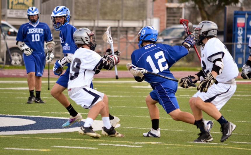 Lacrosse, Jesuit vs. St. Thomas More, 1.26.13