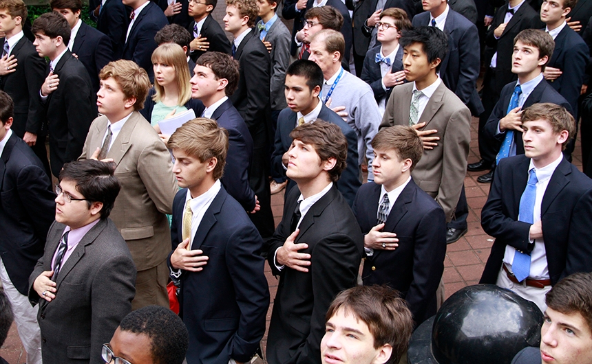 002_senior-day__commons_courtyard_assembly_dismissal_05022014_073