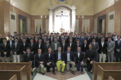 Sodality Induction Mass, Jan. 7, 2016