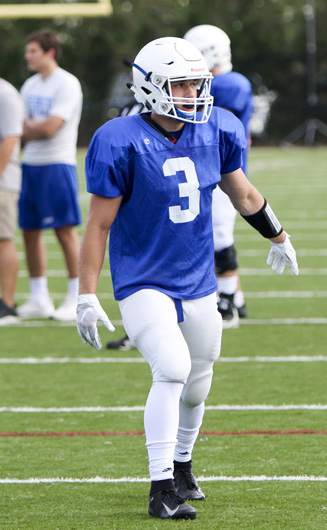 Rising senior Noah Varnado is a returning starter at wide receiver.