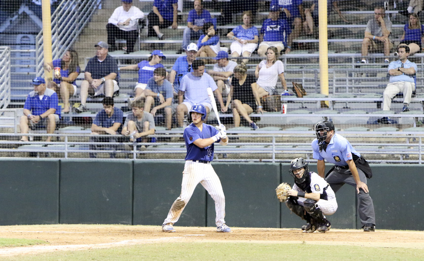 Brian Valigosky (pictured) went 3-for-4 in Game 1 and finished the two-game championship series with four hits and two RBIs.