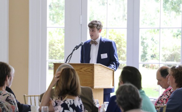 Senior Zachary DeBlieux